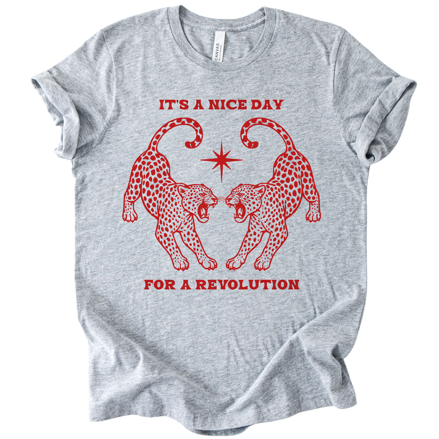 Nice Day For A Revolution Lightweight Tee