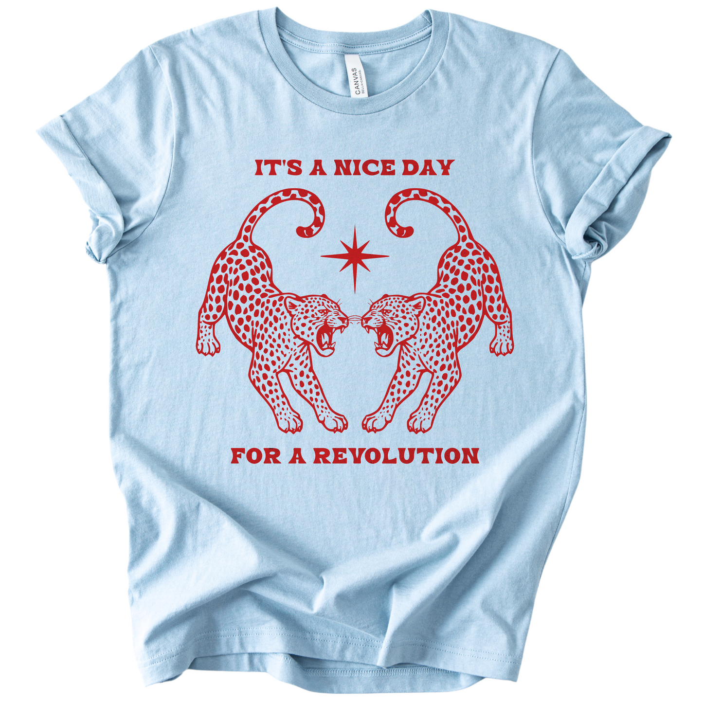 Nice Day For A Revolution Lightweight Tee