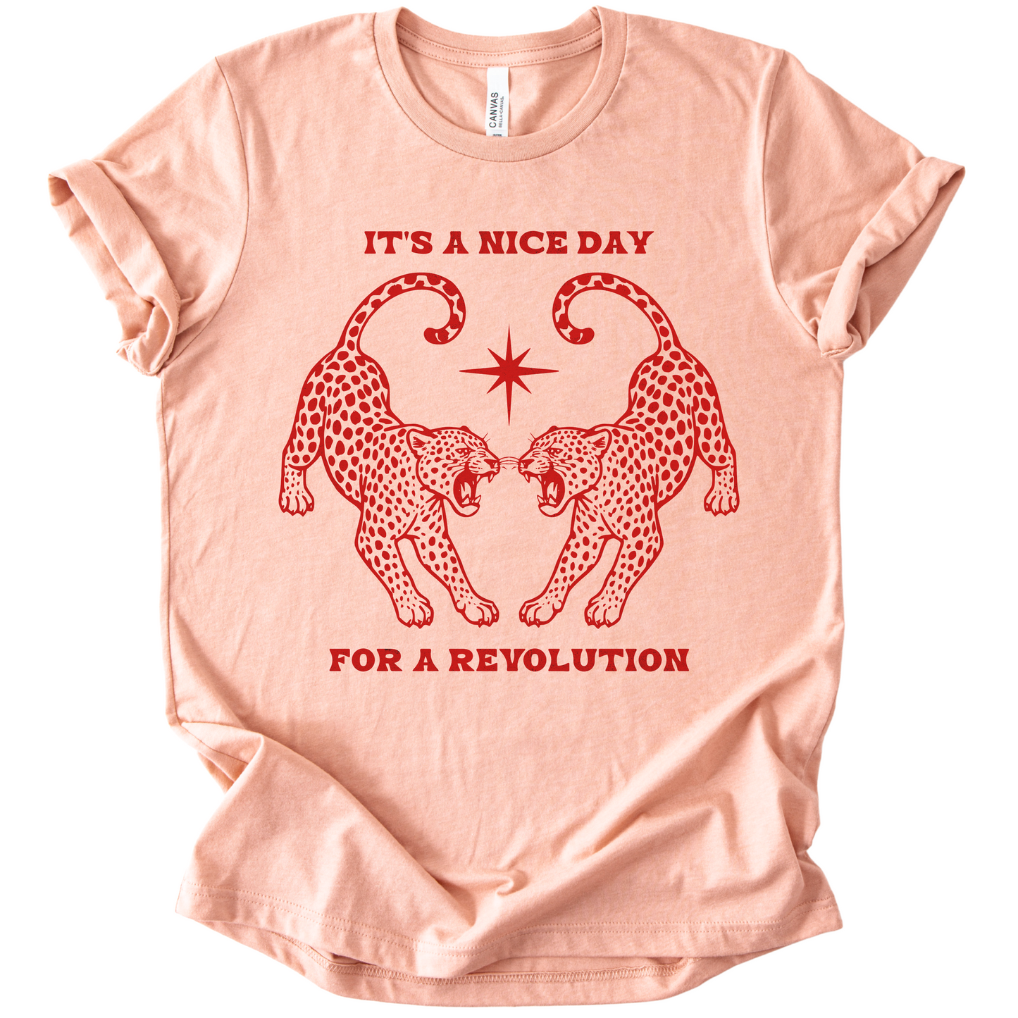 Nice Day For A Revolution Lightweight Tee
