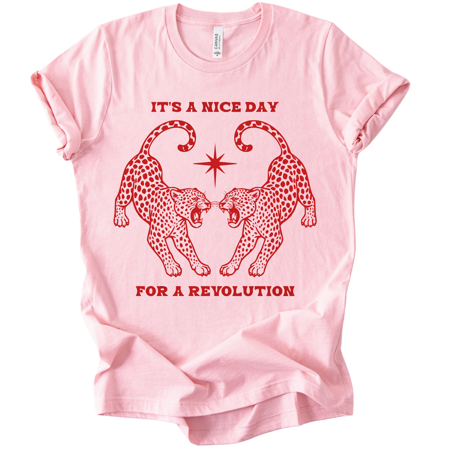 Nice Day For A Revolution Lightweight Tee