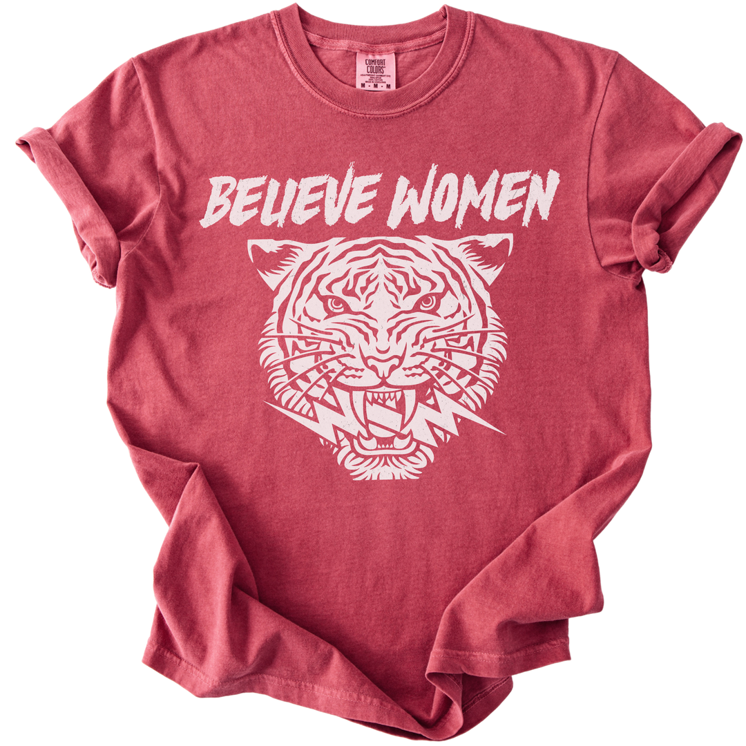 Believe Women Tiger Tee