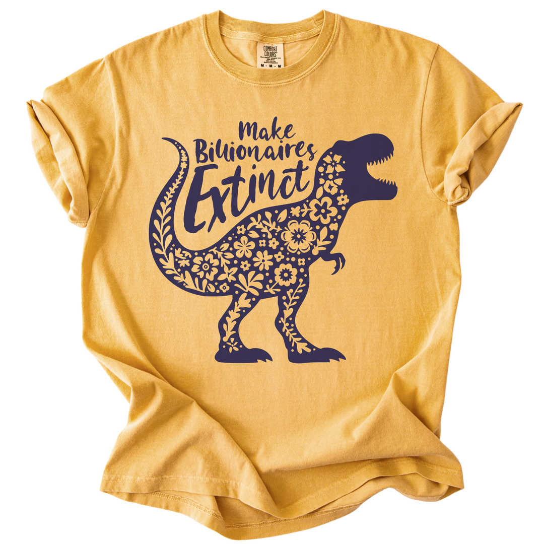 T-Rex Make Billionaires Extinct Tee