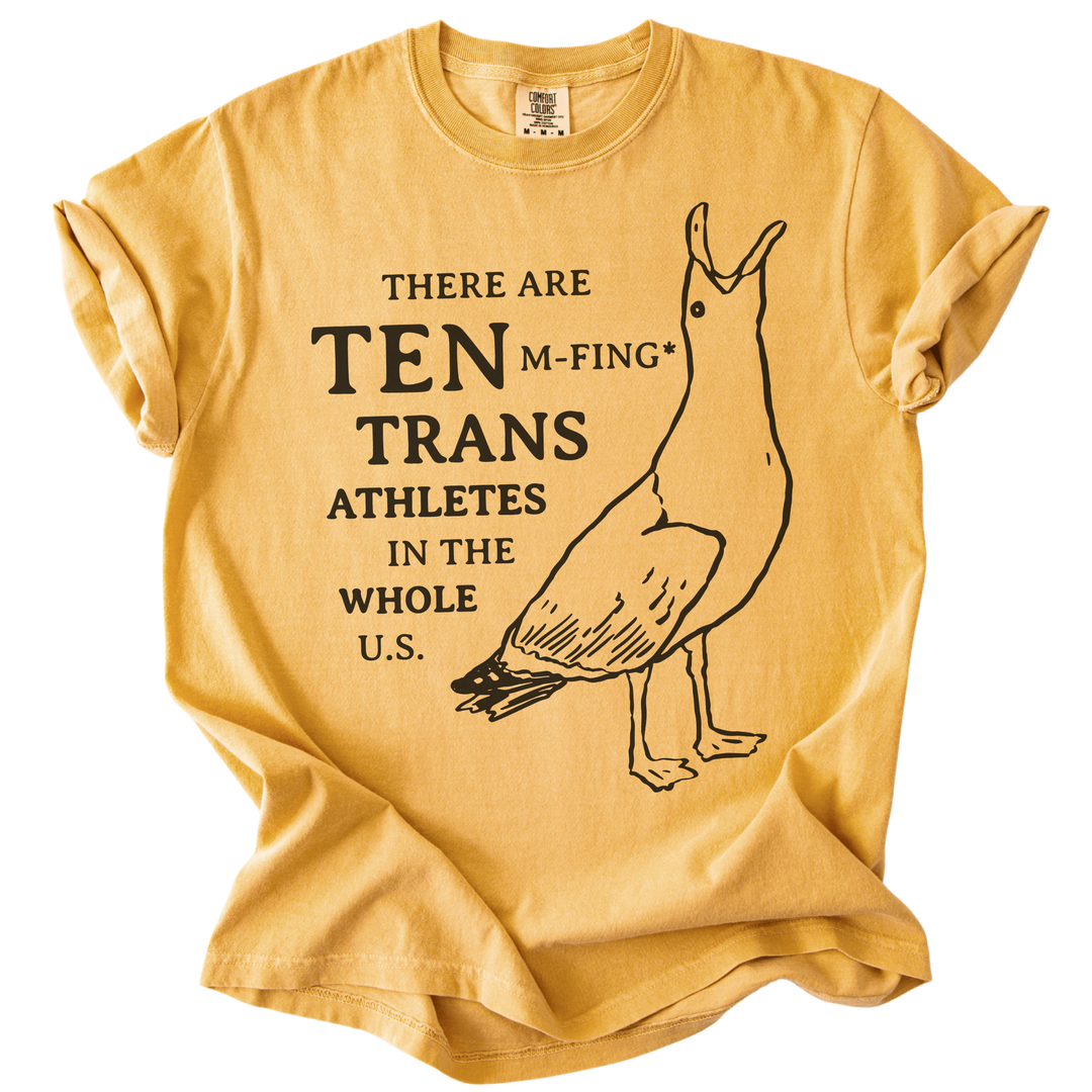 There Are Ten M-Fing Trans Athletes Tee