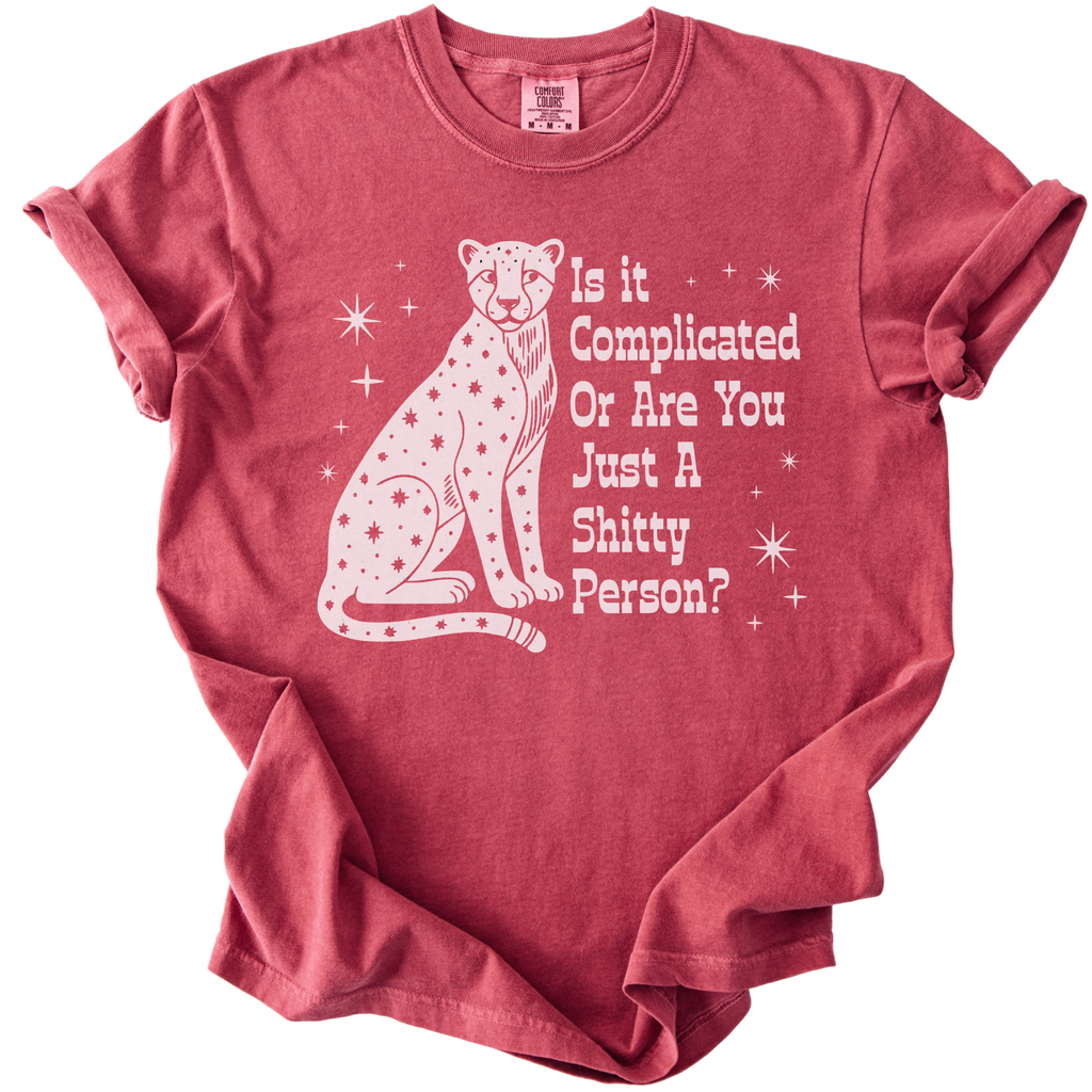 Is it Complicated or Are You Just a Shitty Person? Tee