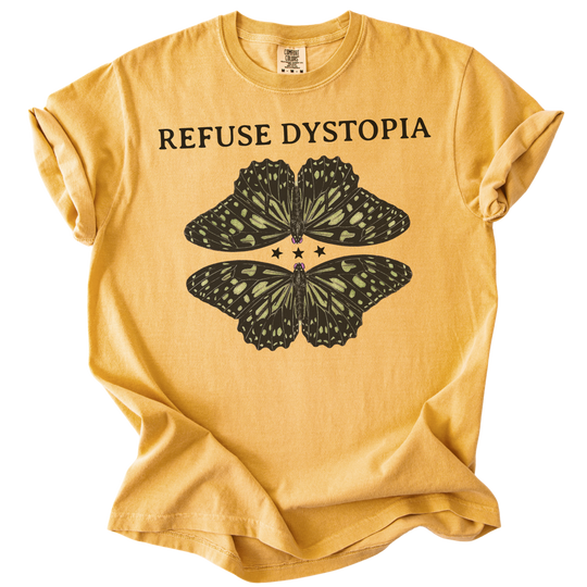 Refuse Dystopia Butterfly Tee