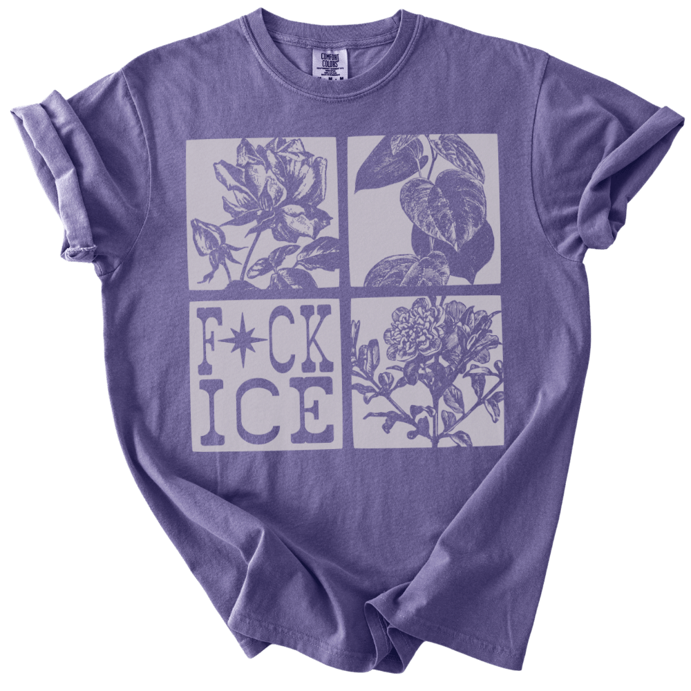 F*UCK ICE Botanical Tee