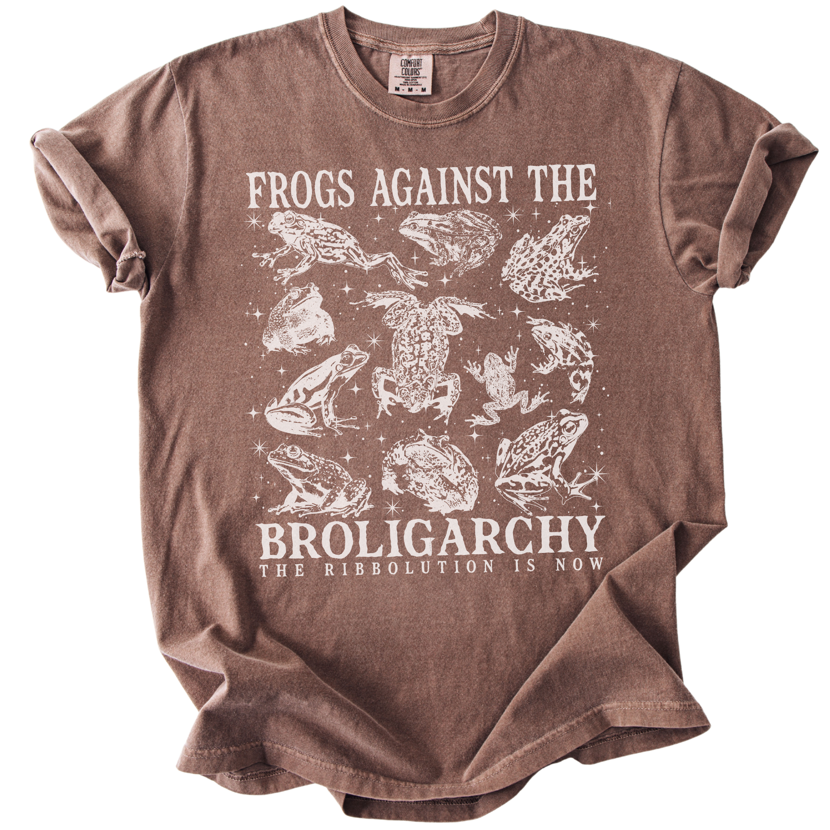 Frogs Against The Broligarchy Tee