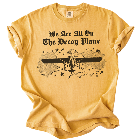 We Are All On The Decoy Plane Tee