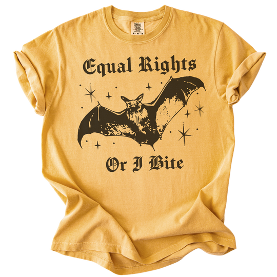 Equal Rights Or I Bite Bat Tee