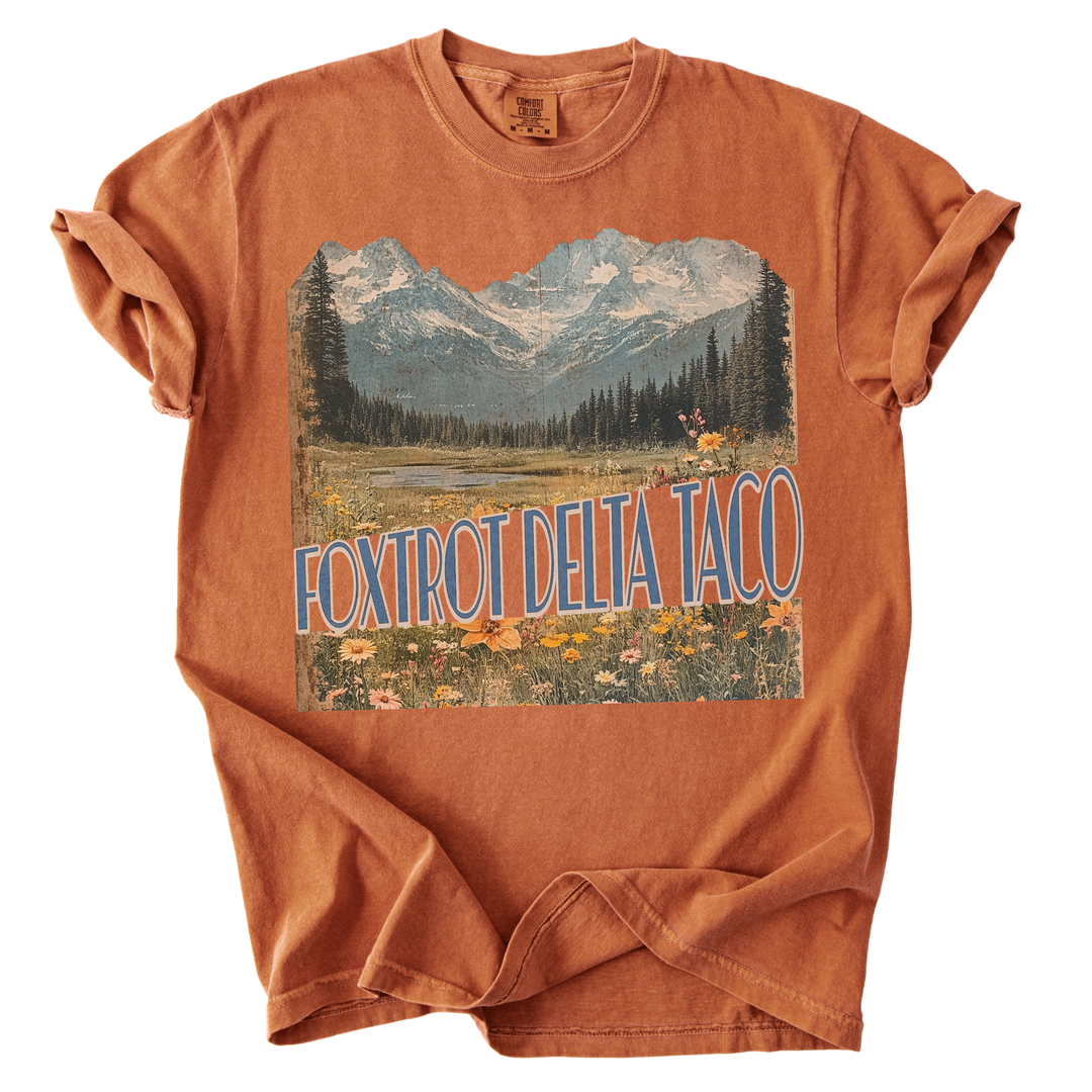 Foxtrot Delta Taco Mountains Tee