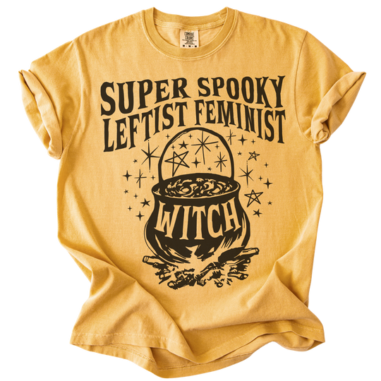 Super Spooky Leftist Feminist Tee