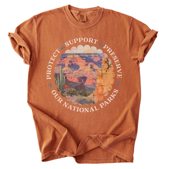 Protect Support Preserve Our National Parks Tee