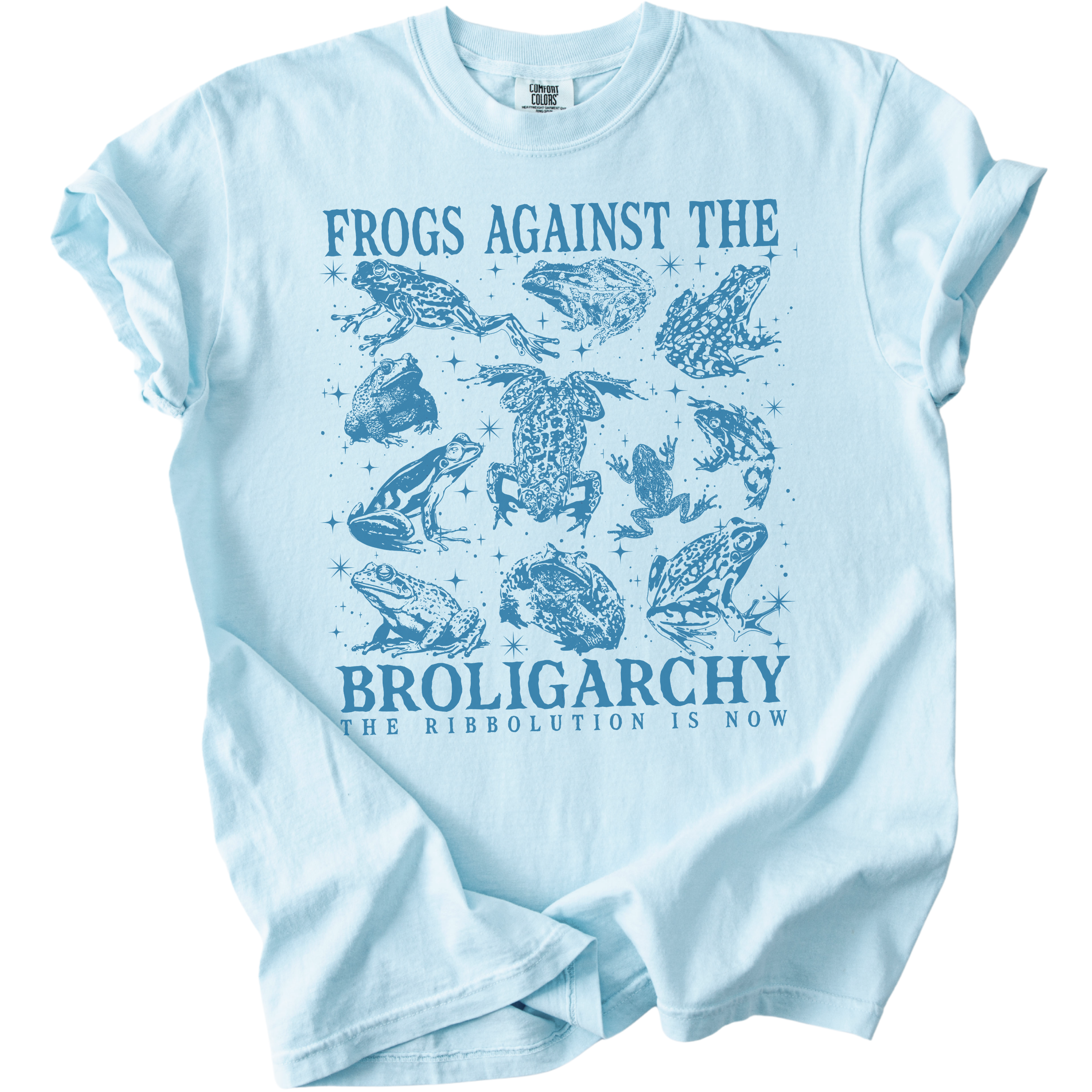 Frogs Against The Broligarchy Tee