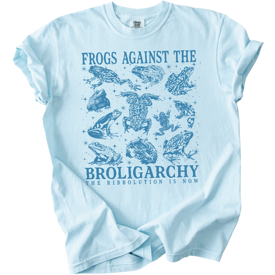 Frogs Against The Broligarchy Tee