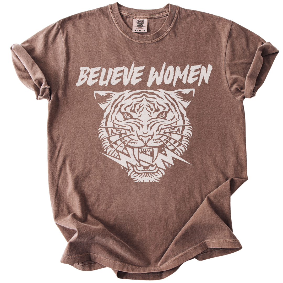 Believe Women Tiger Tee