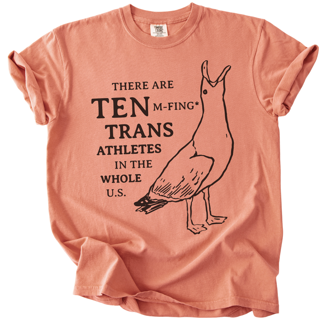 There Are Ten M-Fing Trans Athletes Tee