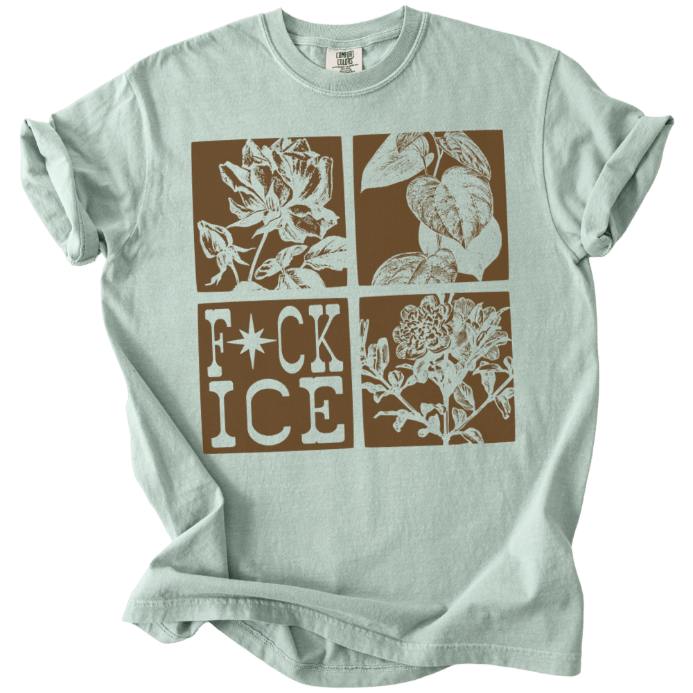 F*UCK ICE Botanical Tee