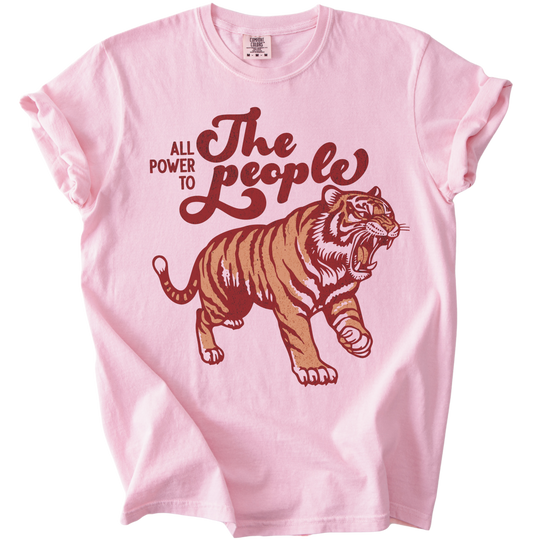 All Power to The People Tiger Tee
