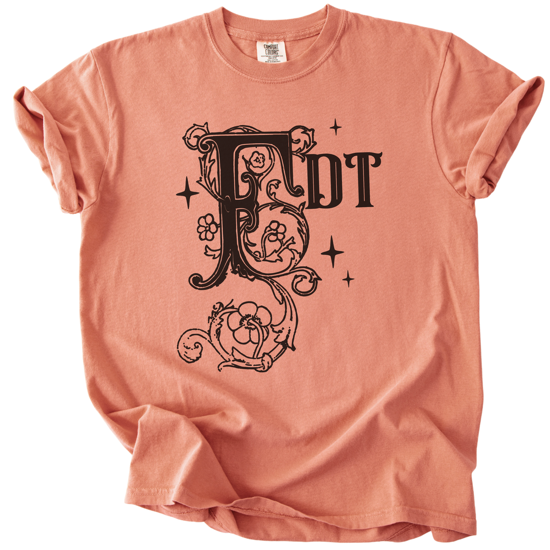 Vintage Blockletter FDT Tee