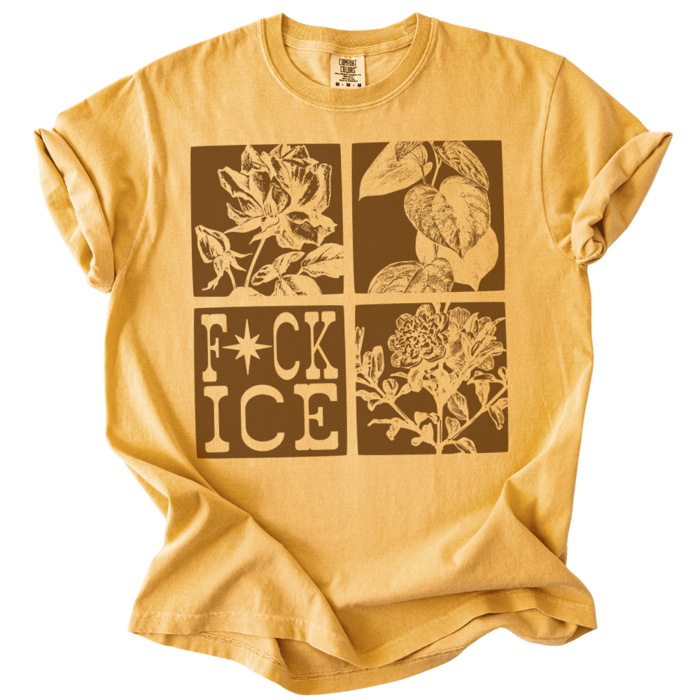 F*UCK ICE Botanical Tee