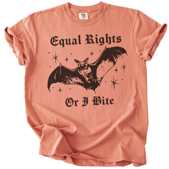Equal Rights Or I Bite Bat Tee