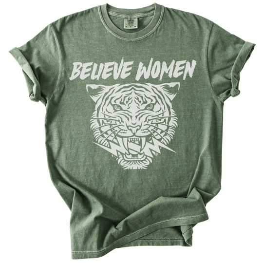 Believe Women Tiger Tee