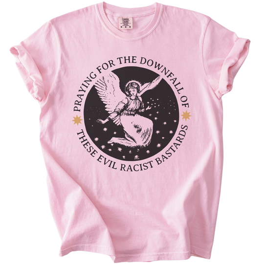 Praying for The Downfall Angel Tee
