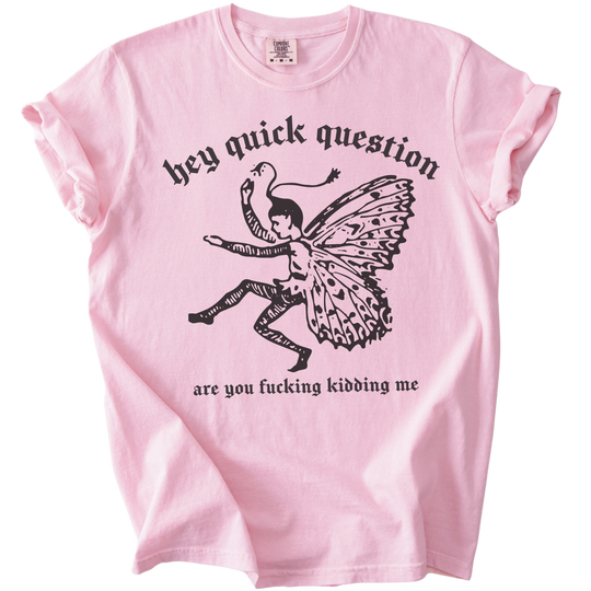 Hey Quick Question Are You Fucking Kidding Me? Tee
