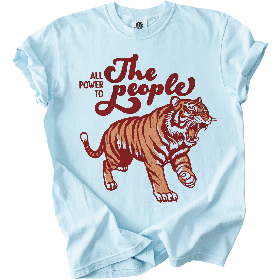 All Power to The People Tiger Tee