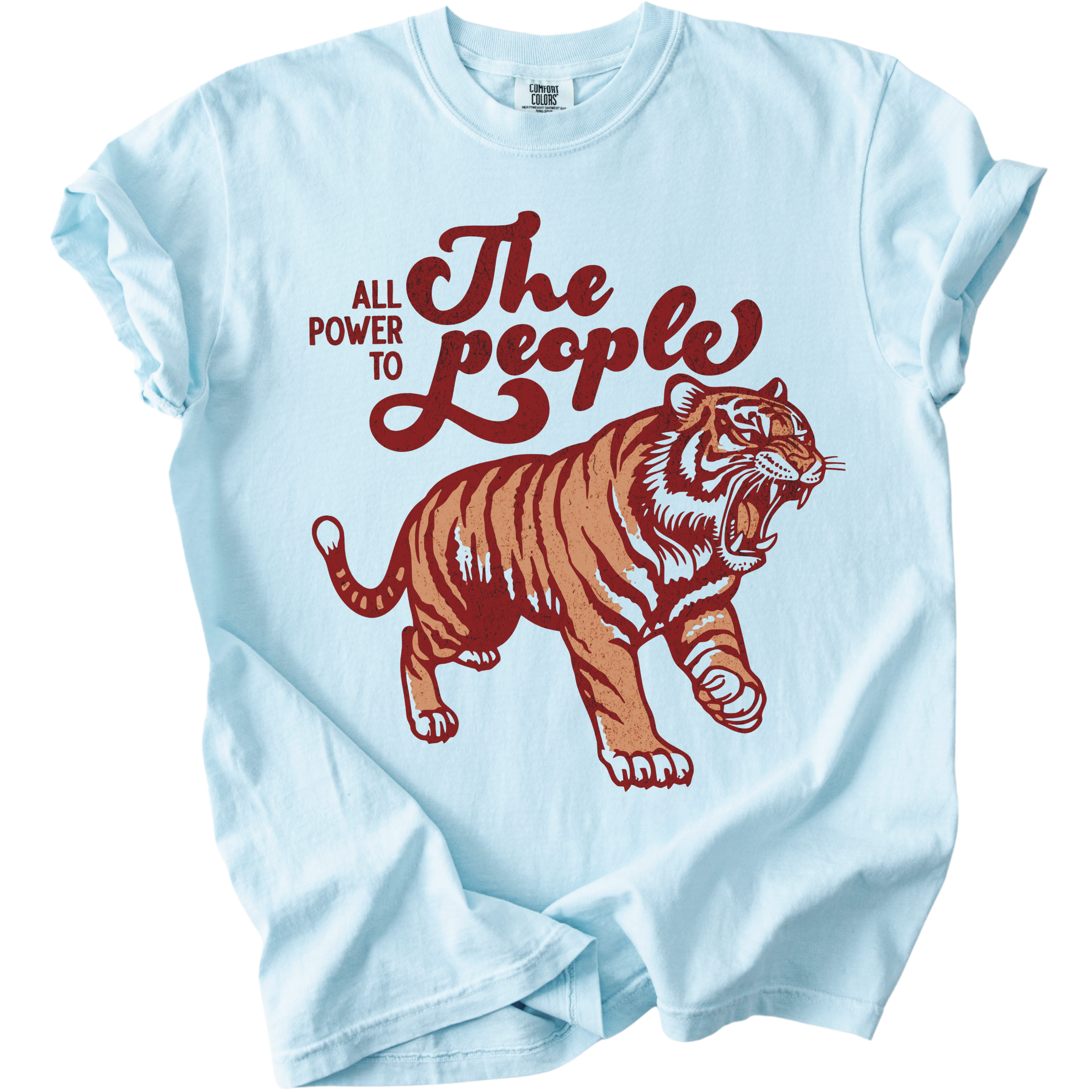 All Power to The People Tiger Tee