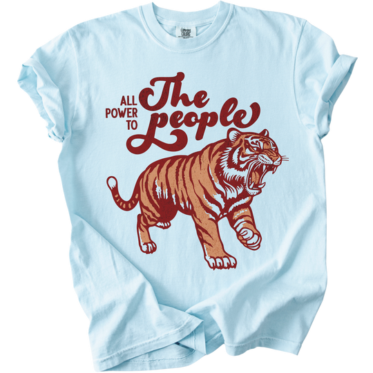 All Power to The People Tiger Tee