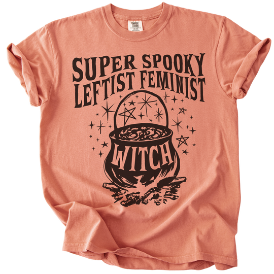 Super Spooky Leftist Feminist Tee