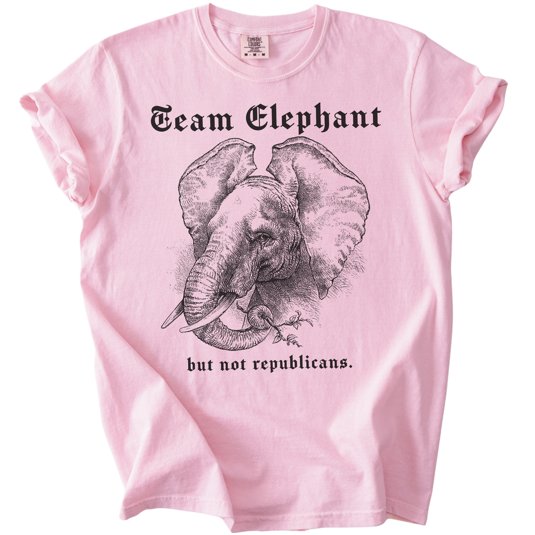 Team Elephant But Not Republicans Tee