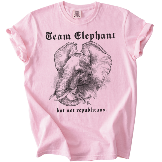 Team Elephant But Not Republicans Tee