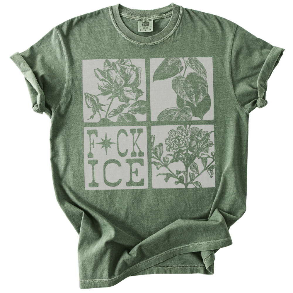 F*UCK ICE Botanical Tee