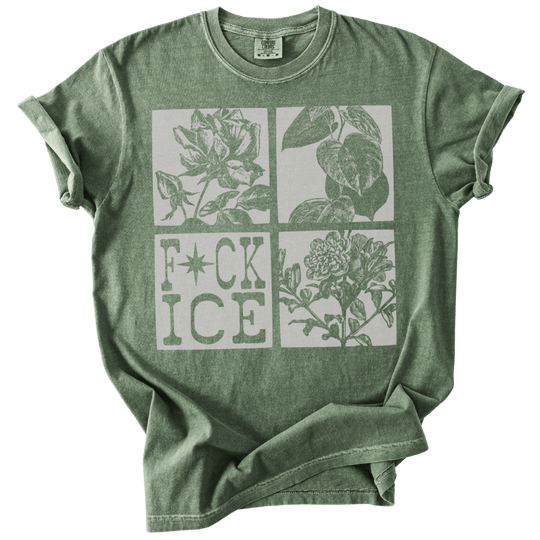 F*UCK ICE Botanical Tee