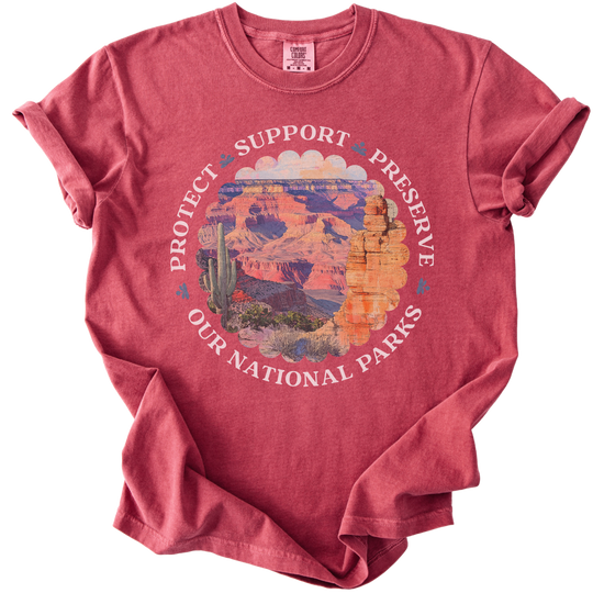 Protect Support Preserve Our National Parks Tee
