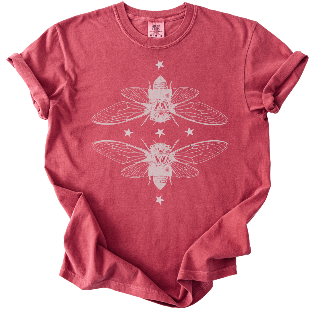 Mirrored Cicadas Tee