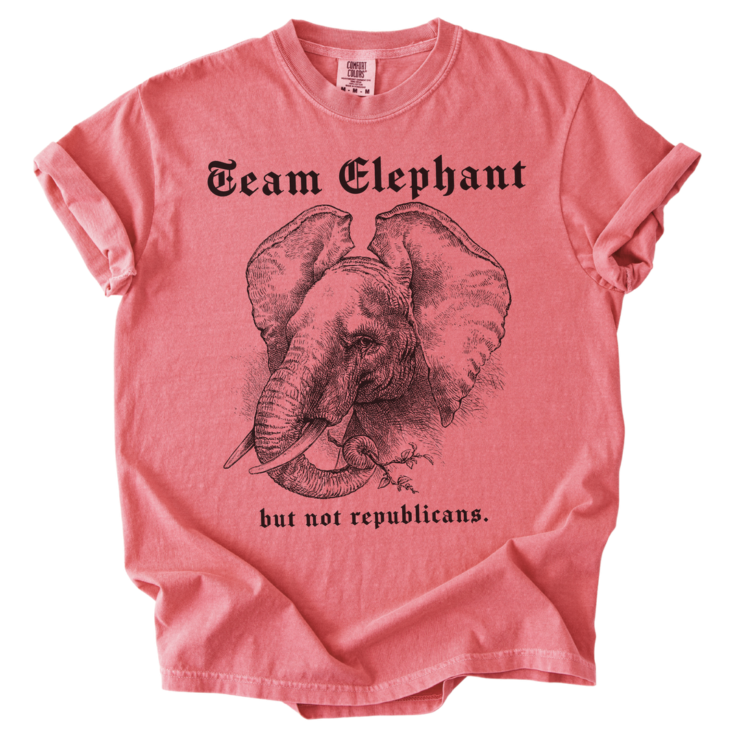 Team Elephant But Not Republicans Tee
