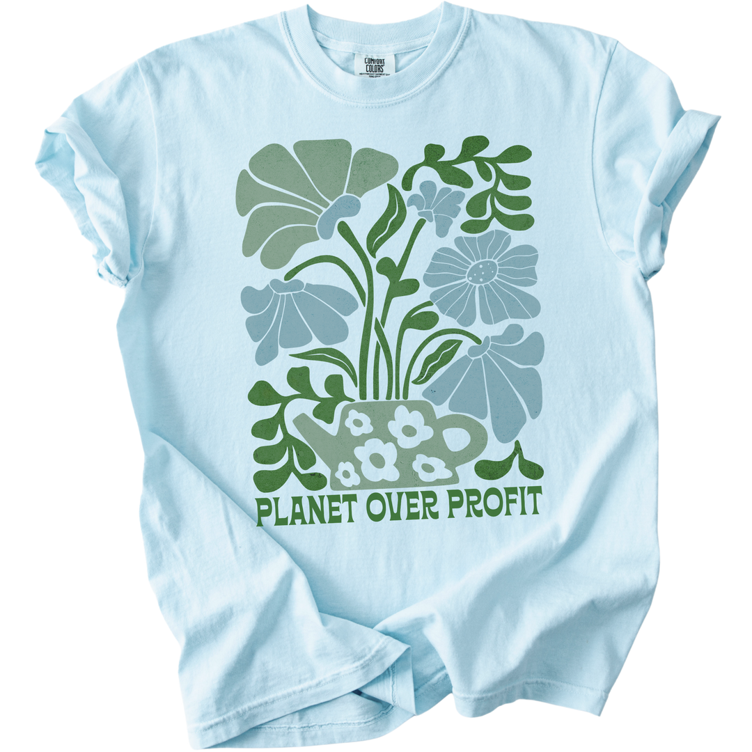 Planet Over Profits Boho Tee