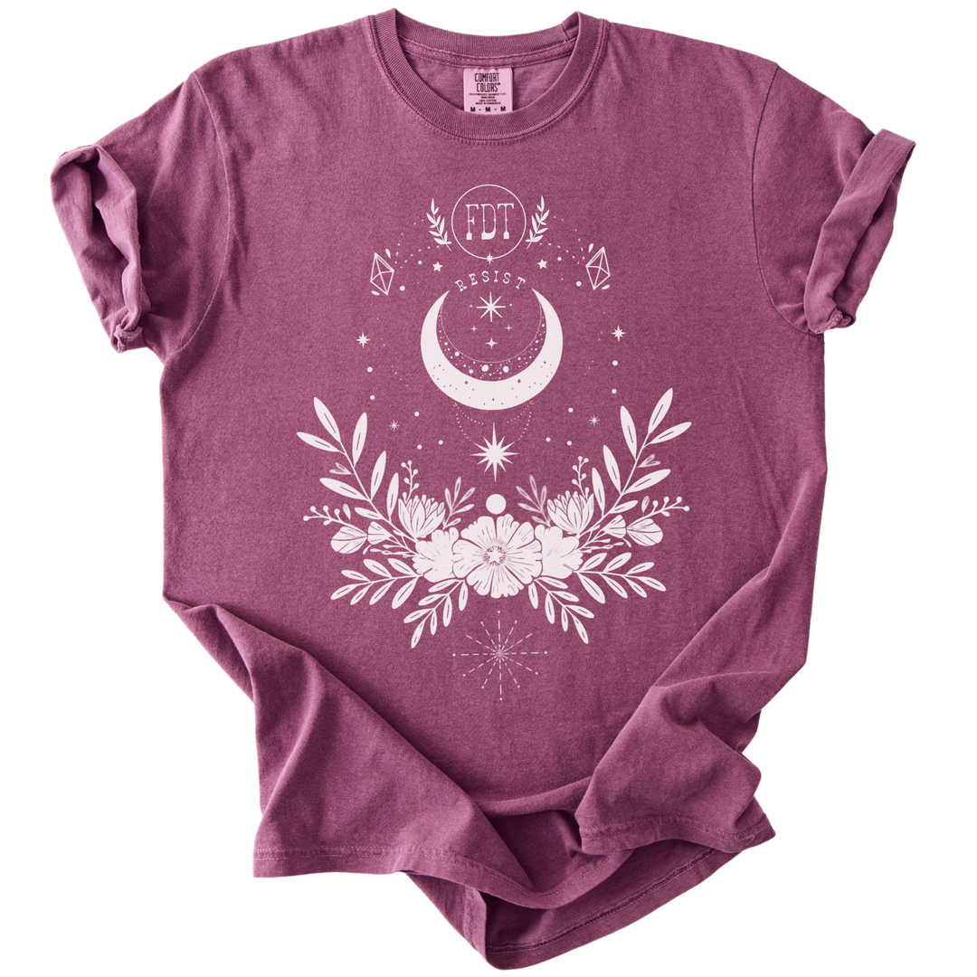 Subtle FDT Resist Boho Moon Tee