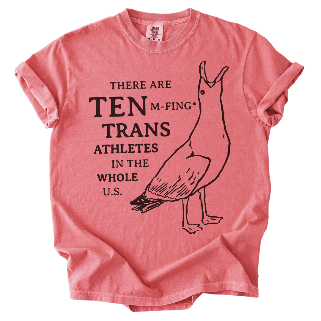 There Are Ten M-Fing Trans Athletes Tee