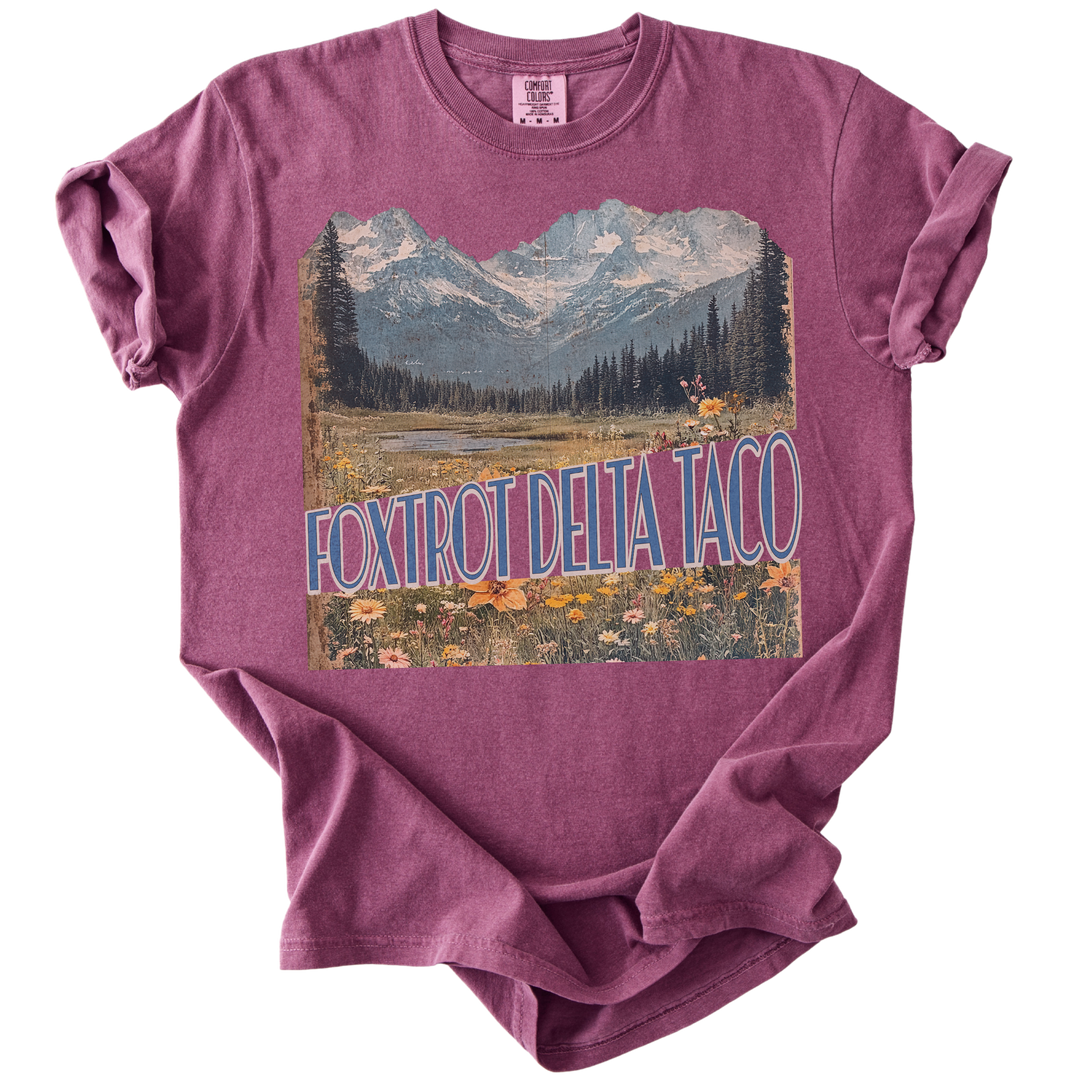 Foxtrot Delta Taco Mountains Tee