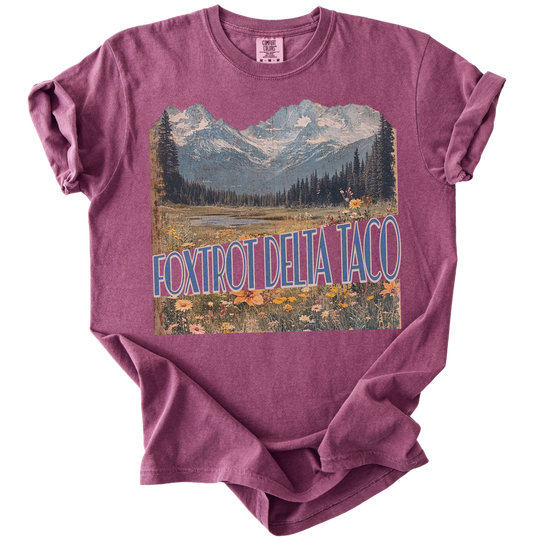 Foxtrot Delta Taco Mountains Tee