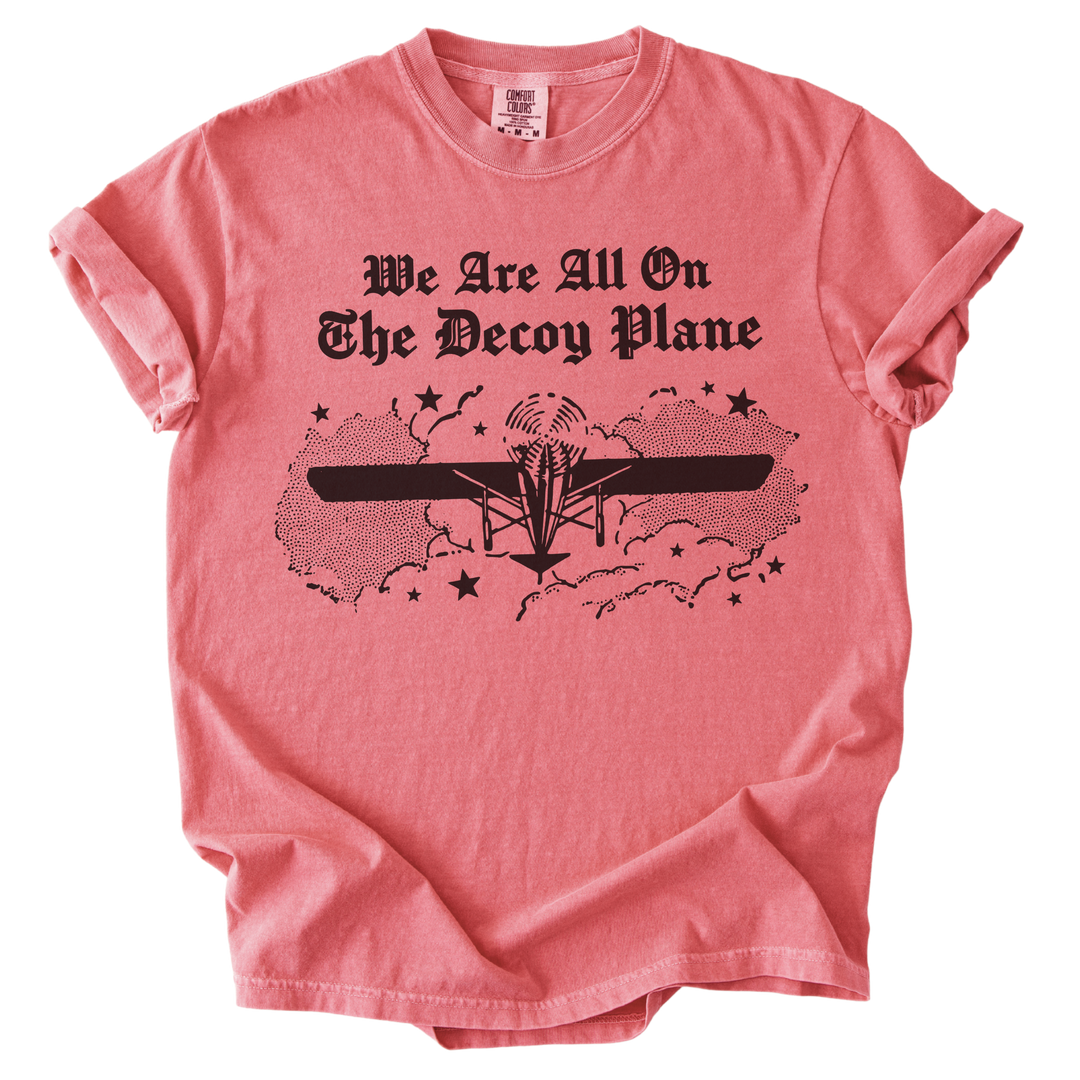 We Are All On The Decoy Plane Tee