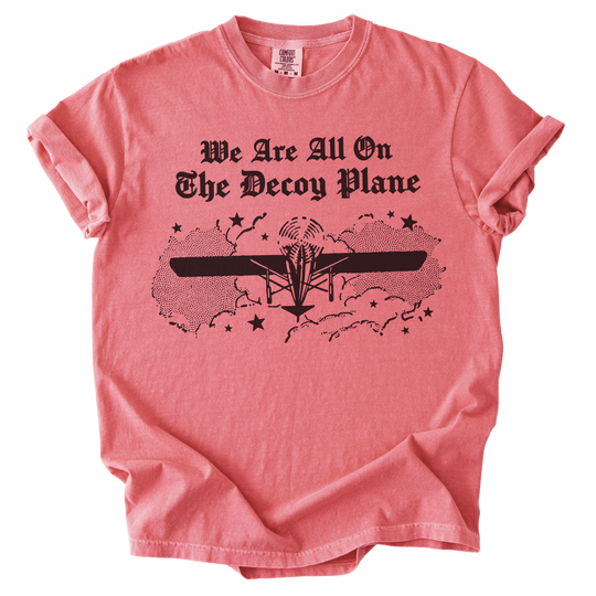 We Are All On The Decoy Plane Tee