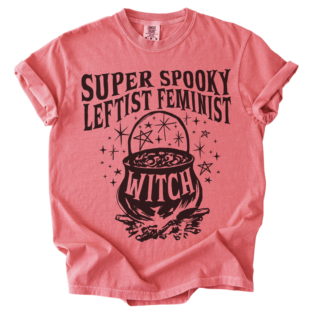 Super Spooky Leftist Feminist Tee