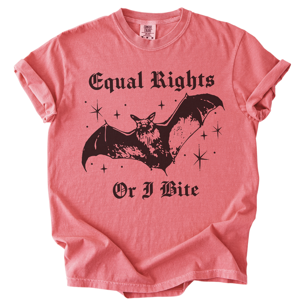 Equal Rights Or I Bite Bat Tee