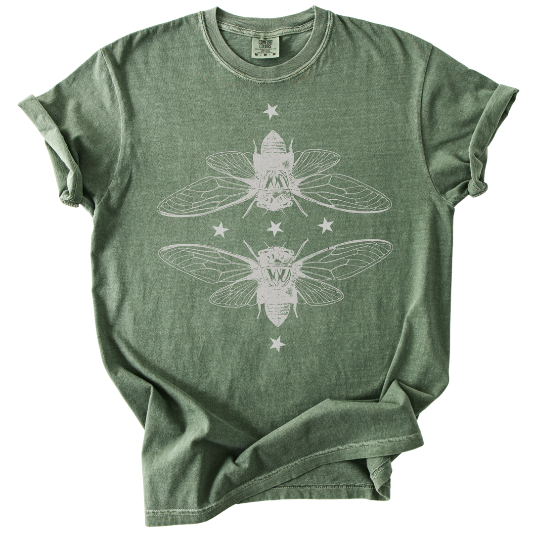 Mirrored Cicadas Tee
