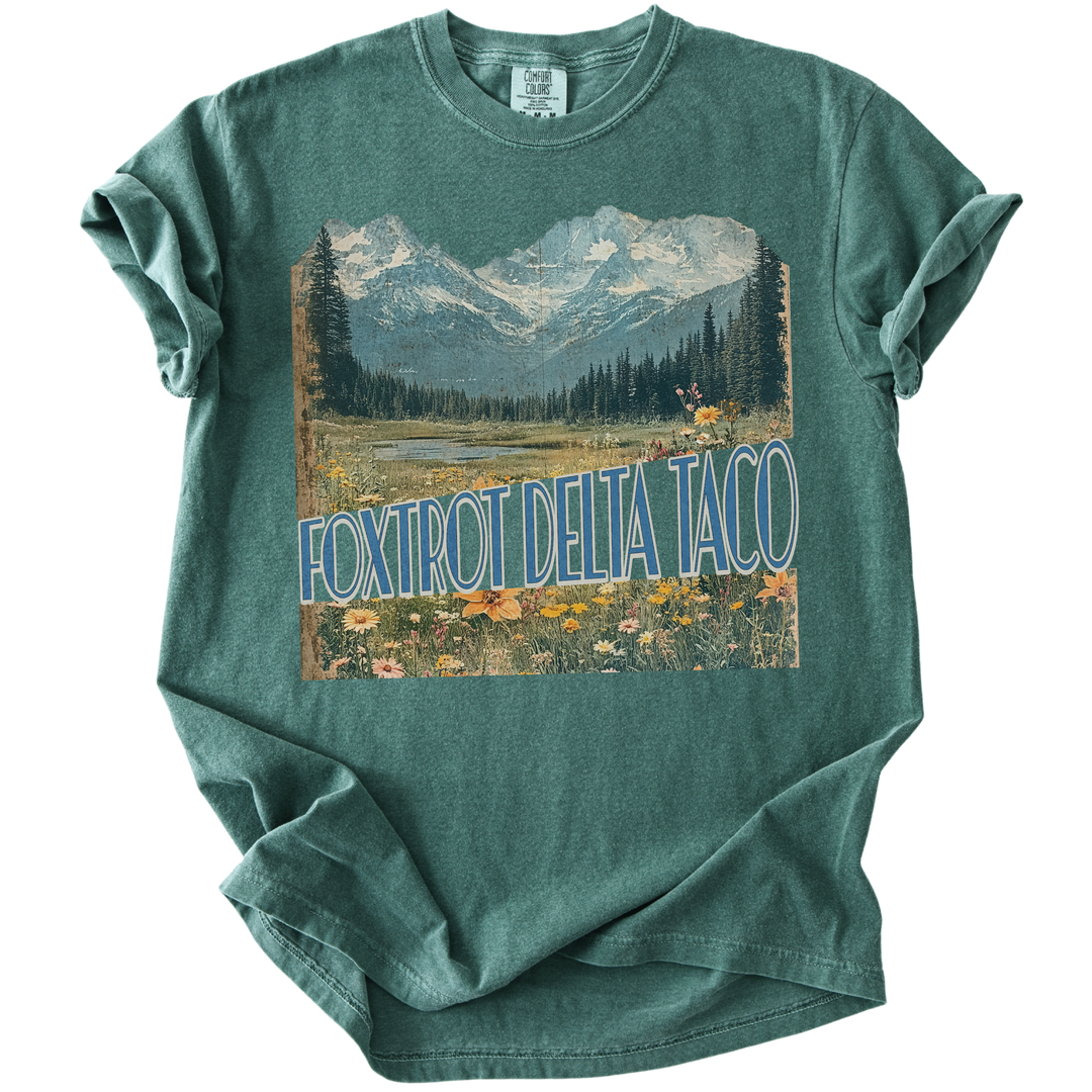 Foxtrot Delta Taco Mountains Tee